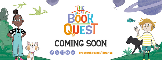 The Secret Book Quest coming soon cover image