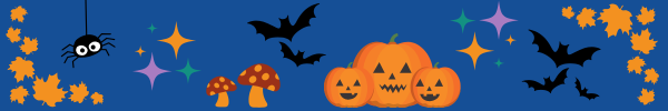 Autumn / Halloween seasonal banner