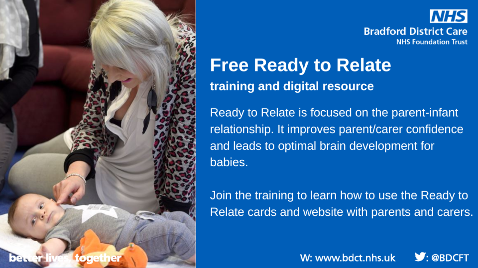 Ready to Relate - training and digital resource