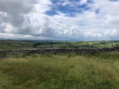 View of Malham in the Dales