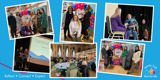 Reflect, Connect, Expect event - collage of photos