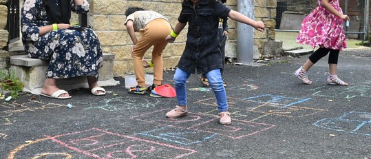 Children playing safely - Play Streets