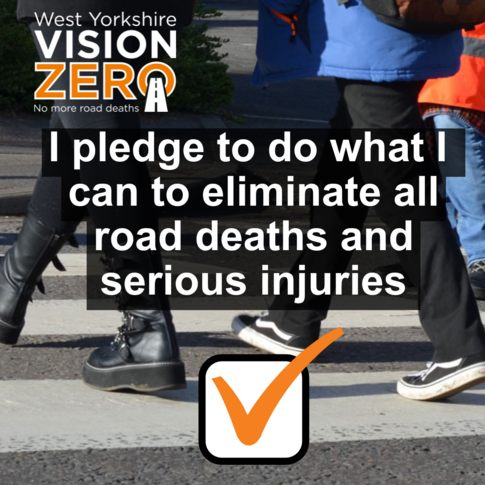 Vision Zero Pledge POster