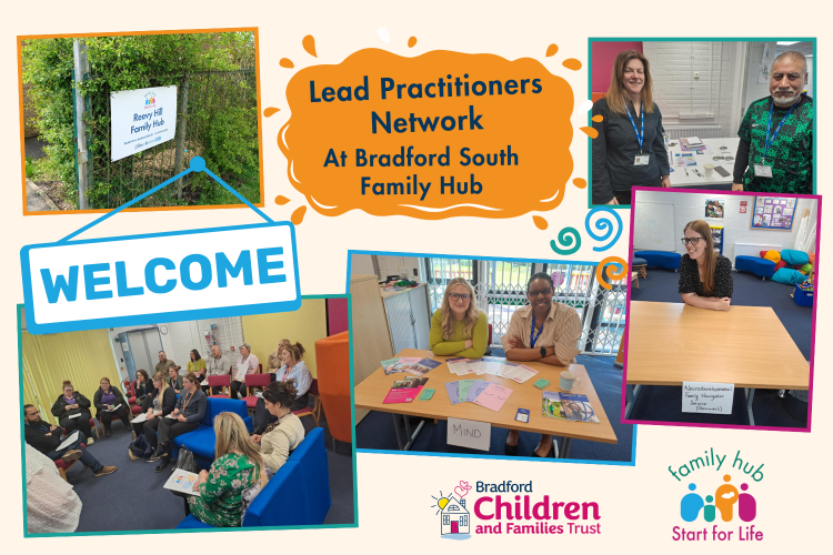 Bradford South Family Hubs Lead Practitioner Network image with photos