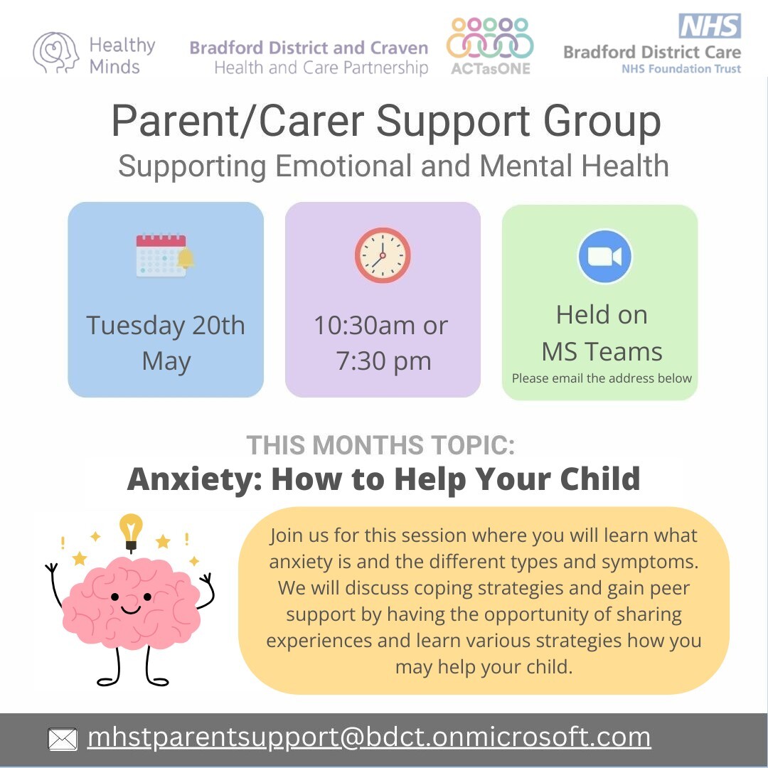 Parent support group - May