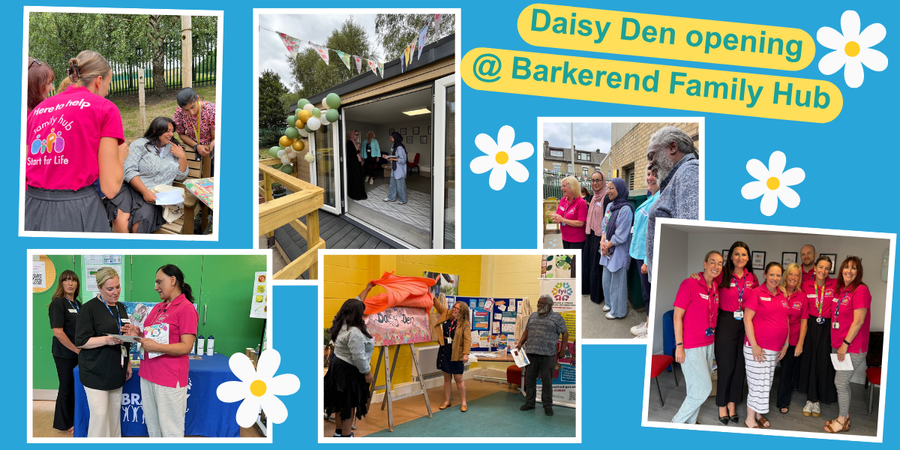 Daisy Den at Barkerend Family Hub - opening event