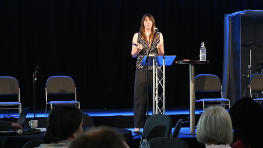 Ellen Flint at HDRC Conference