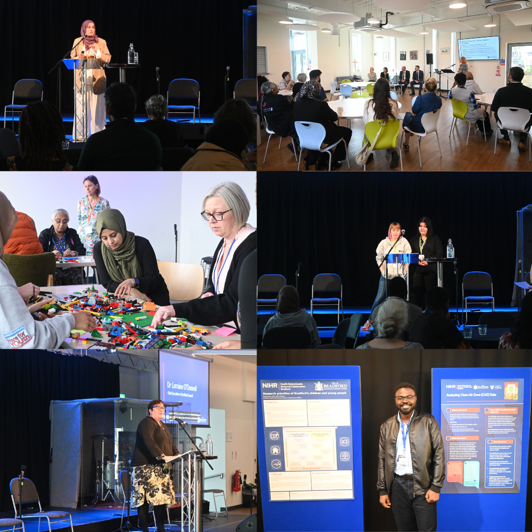 Collage of photos from HDRC conference