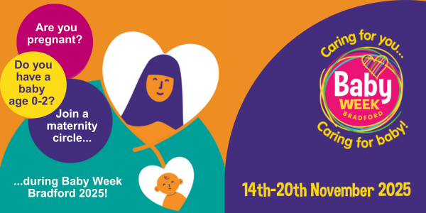 Join a maternity circle during Baby Week Bradford 2025
