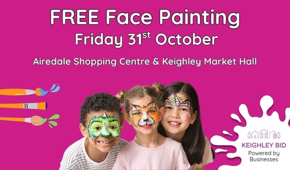 Keighley face painting