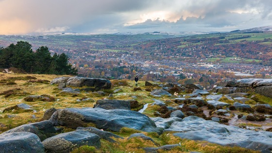 Walking Ilkley Moor