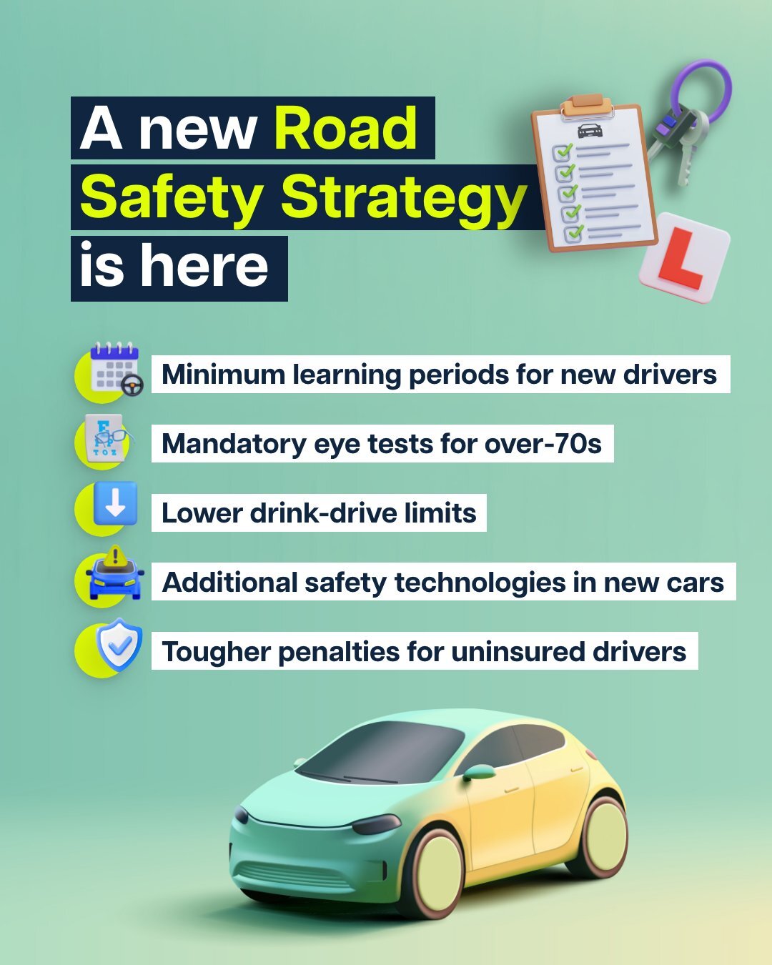 New Road Safety Strategy