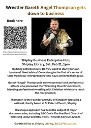 Gareth Angel Thompson talks business