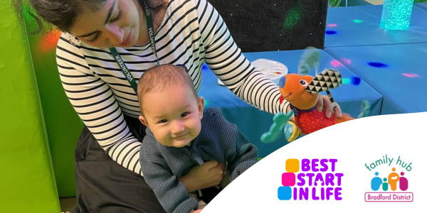 Best Start in Life photo with baby