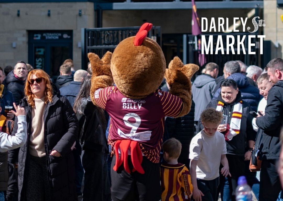 Darley Street Market Bantams in the Courtyard FanZone