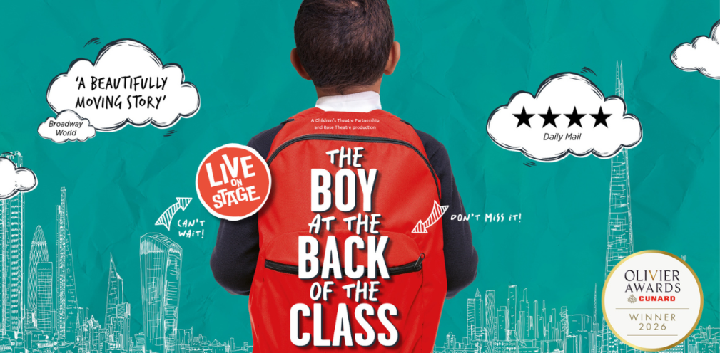 Boy at the back of the class poster