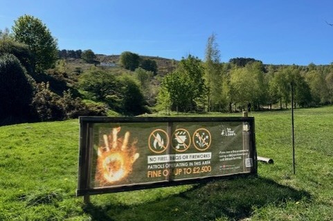 Wildfire warnings