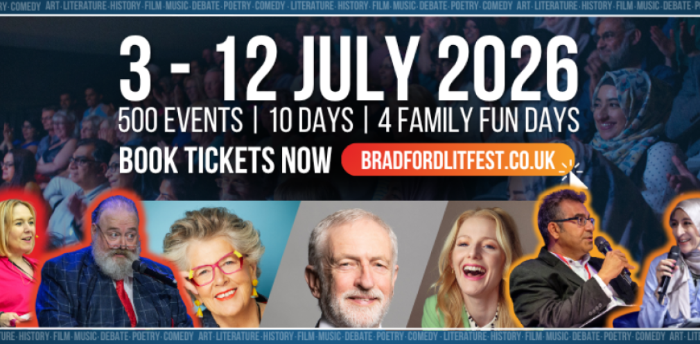 Bradford Literature Festival Poster