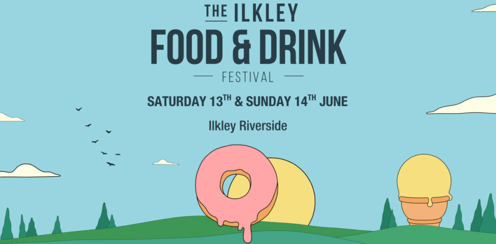 Ilkley food and drink festival poster