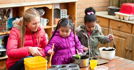 Free childcare for working parents