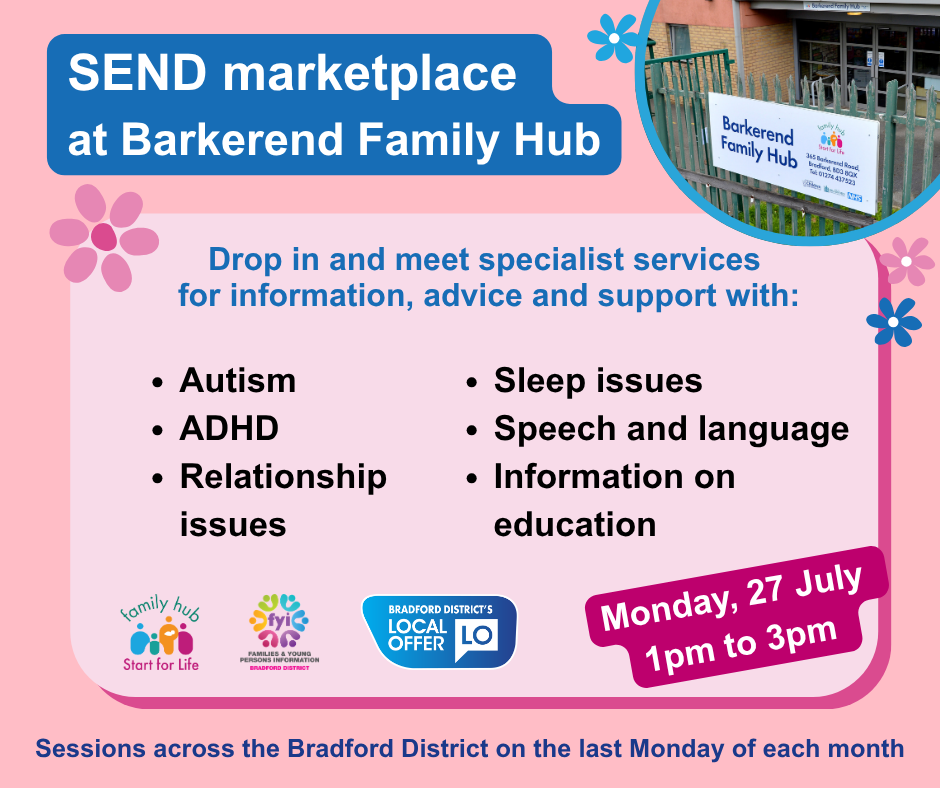 SEND marketplace at the Family Hub