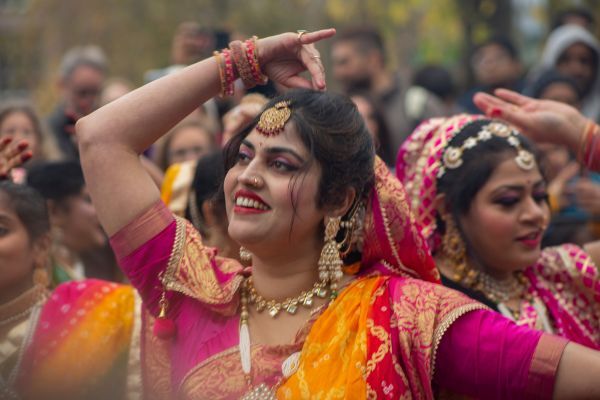 Photo of South Asian Dancers