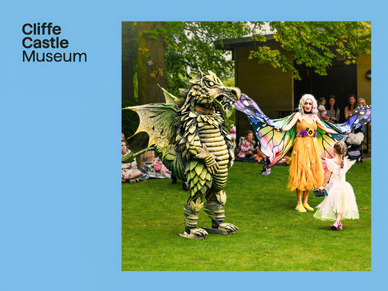 Fairies and Dragon Day at Cliffe Castle
