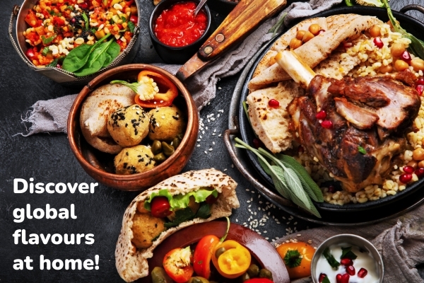 Discover global flavours at home!