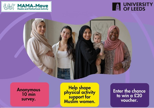 MAMA-Move (Muslim and Motherhood Activity) research study 