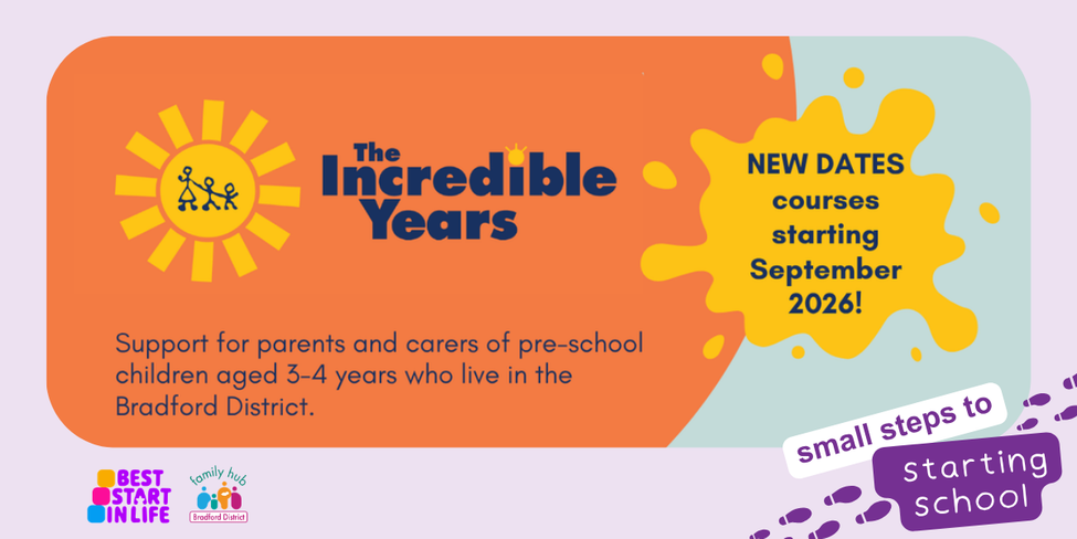Incredible Years September - small steps