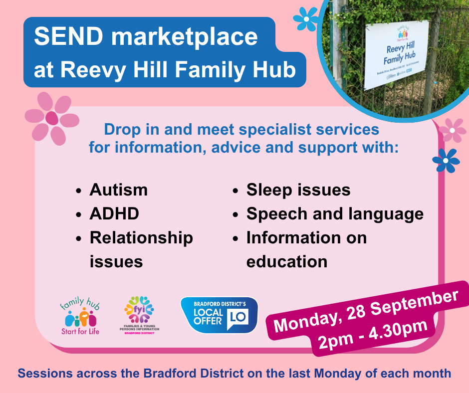 SEND Marketplace at Reevy Hill Family Hub