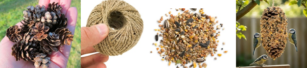 Pinecone Fatball Feeder