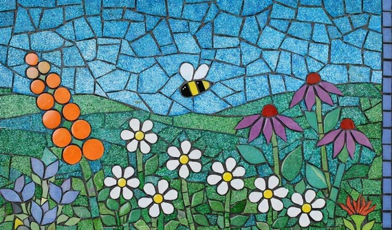 Mosaic Garden Slate