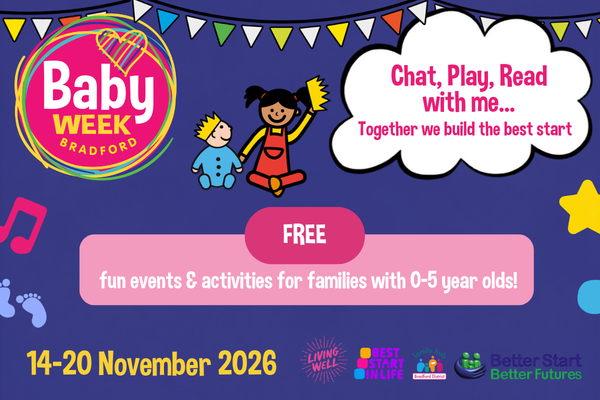 You're invited to Bradford Baby Week: 14-20 November!