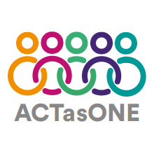 Act as one logo