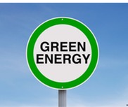 Green energy lights