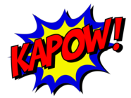 Kapow comic image