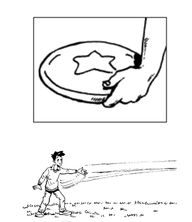 image of how to throw a frisbee from The Boys Book 3