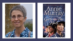 Photograph of author Annie Murray and book cover