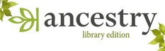 Logo for family history website Ancestry