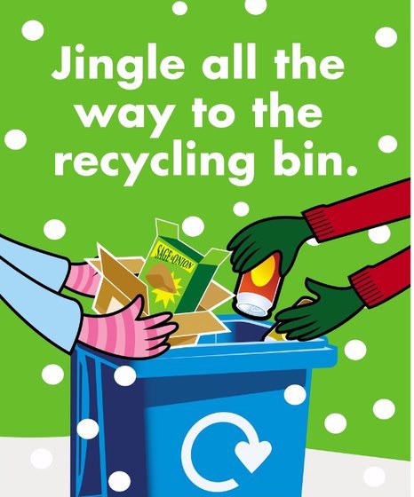Jingle all the way to the recycling bin