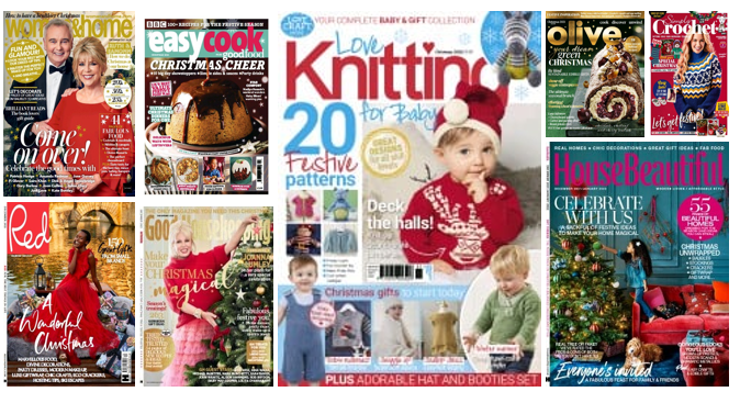 Christmas magazines available from PressReader