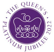 official logo of the Platinum Jubilee