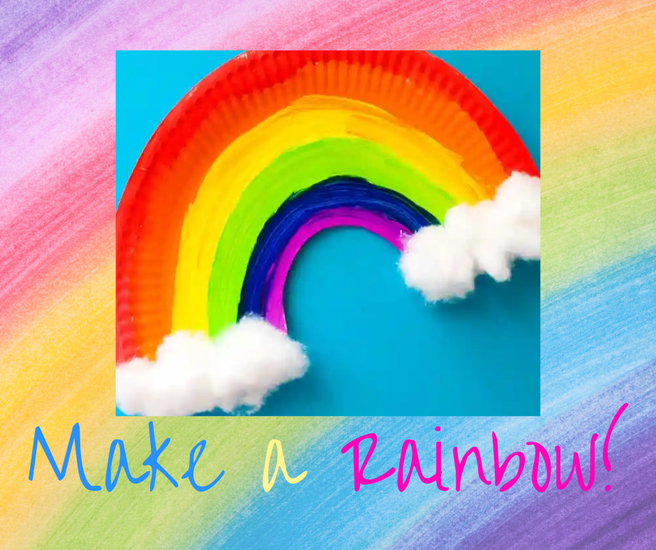 make a rainbow craft event