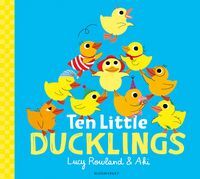 book cover ten little ducklings