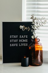 Stay at home, stay safe, save lives