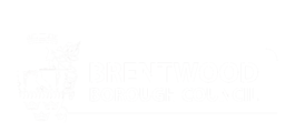 Brentwood Logo on a dark background