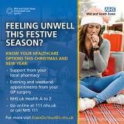 NHS service at Christmas