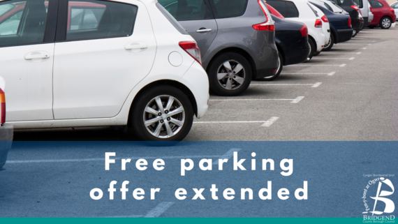 Free parking extended Jan 2022