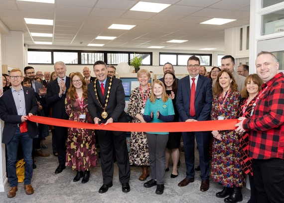 pencoed library re-opening 